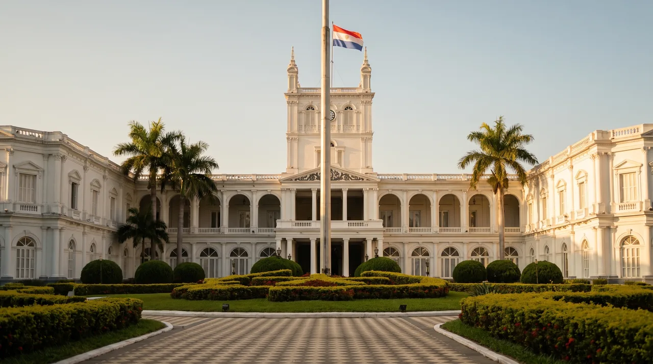 Palais présidentiel Lopez à Asuncion